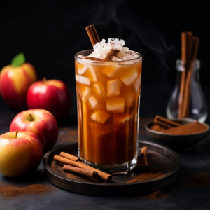 Die Liebe zu Apfel und Zimt vereint in einer aussergewöhntlich schmackhaften Kaffeekreation.